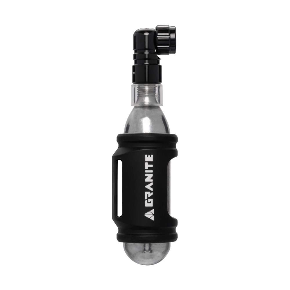 Inflating Nozzle and Silicone Bag Kit for Cartridge Granite Design Punk CO2 (16 grammi)