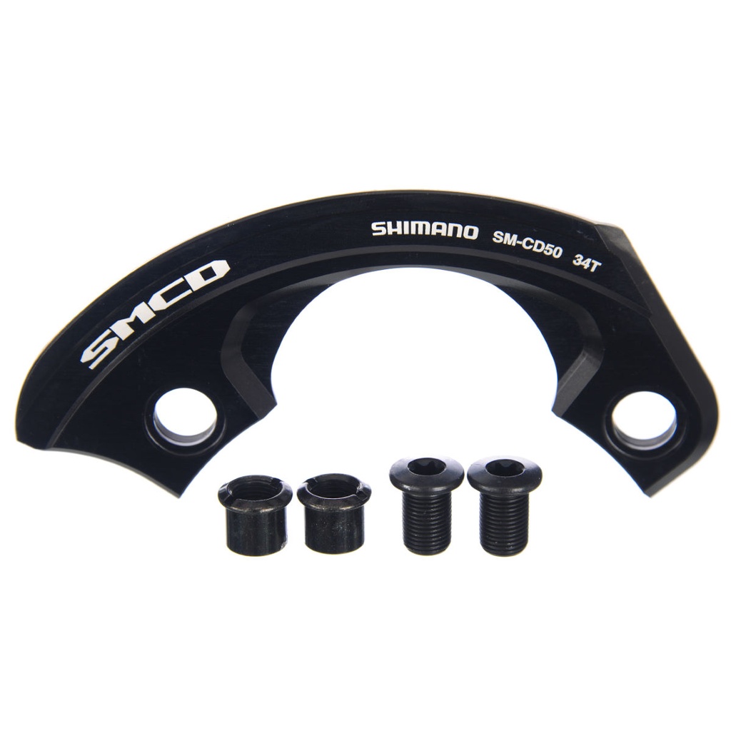 Shimano Saint CD50 Chain Guard (Without Guide) - Black - 38t}, Black