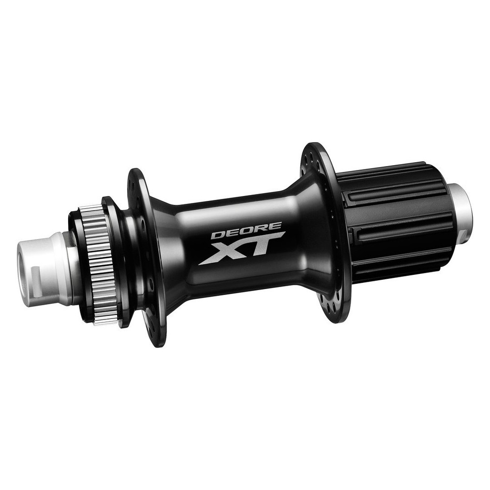 Shimano Deore XT M8010 Centre Lock Disc 32H 12x142mm Q/R FreeHub Black