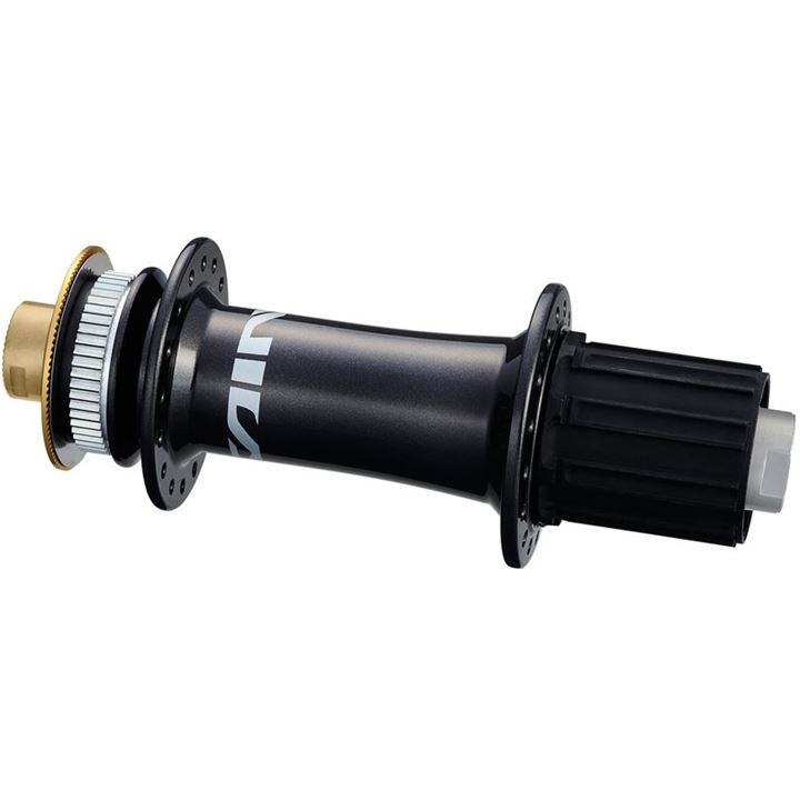 Shimano Saint M828 2013 Centre-Lock Rear Hub - 142mm X 12mm Thru-axle - Black (36 fori)