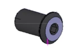 Chainstay Ouvit Axle 15mm x 26mm V2 (TRB-CAX26L)