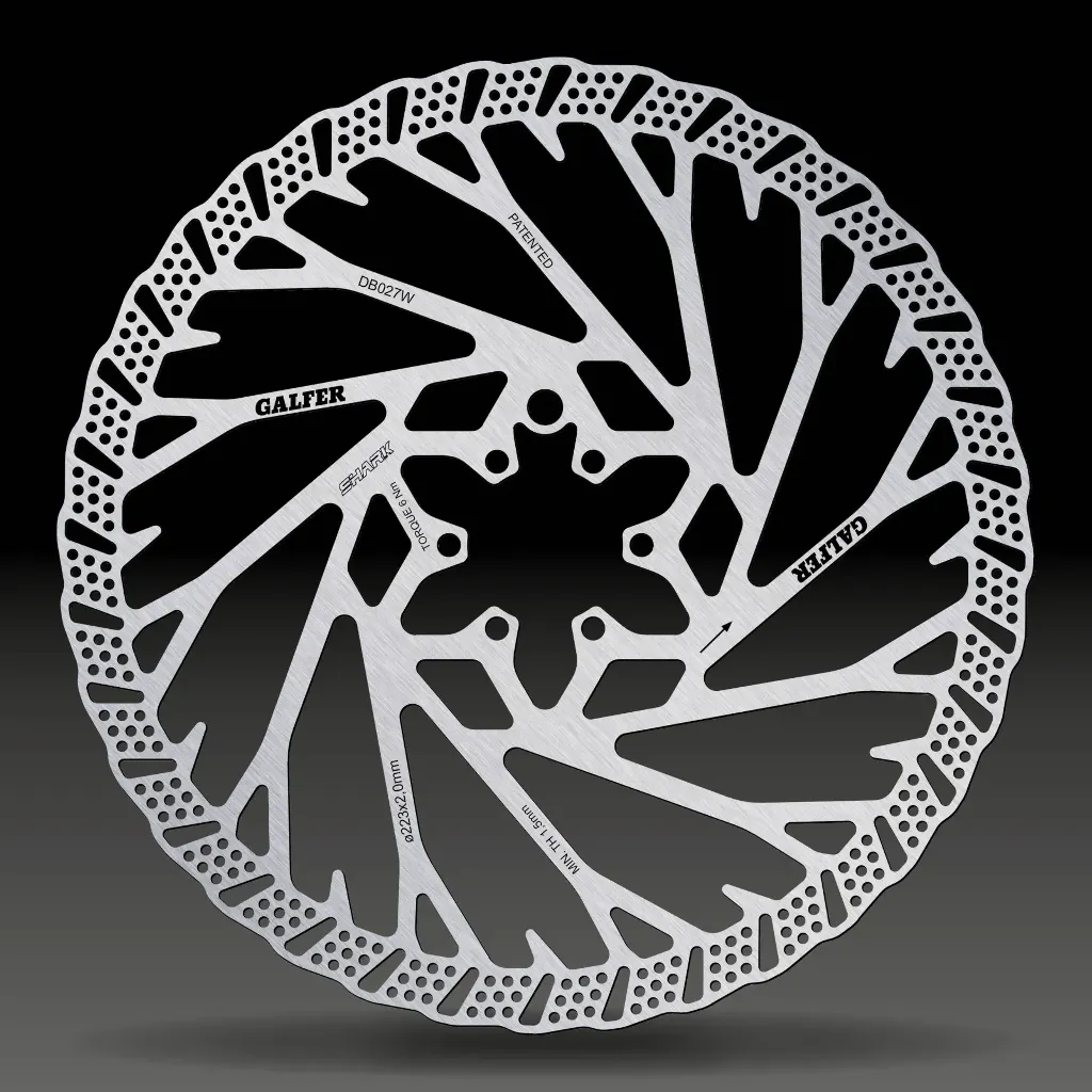 Disco freno Shark 203X2 mm - 6 fori - Demo