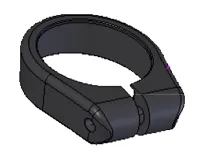 [01.19.16.3700] 37mm Bolt On Seatpost Collar (TRA-CLP) - Includes Screw