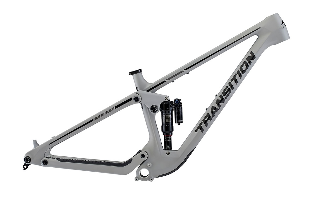 [01.25.10.3910] Smuggler Carbon Frameset (S, Slab Grey)