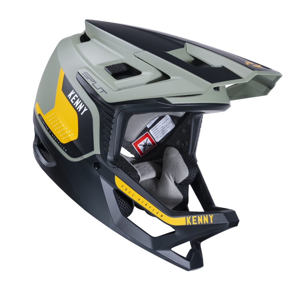 [232-3007050-5405] Casco Split - Graphic Dark Green (S)