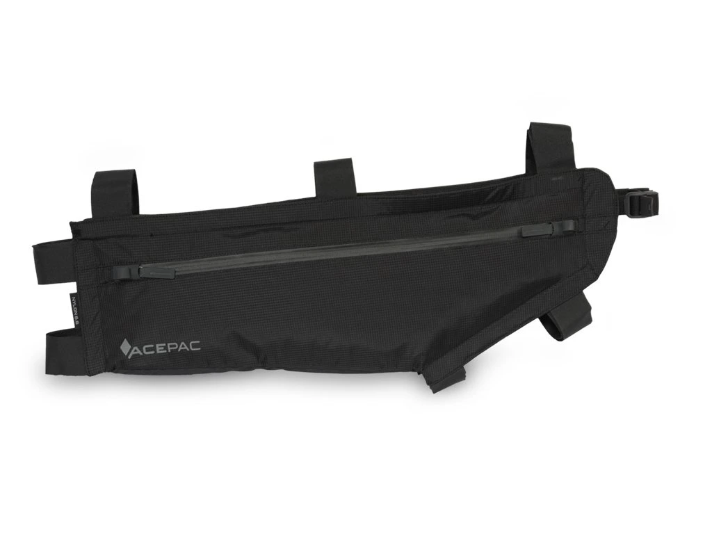 [129305] Zip frame bag L MKII (Black)