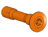 [01.18.92.0302] Rocker Pivot Axle 15mm x 76mm (TSFA-LAX) - Each