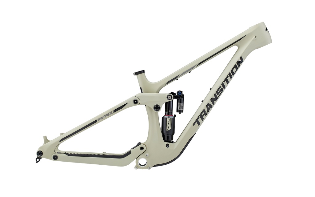 [01.25.10.3410] Patrol Carbon Frameset (Beachwood, S)