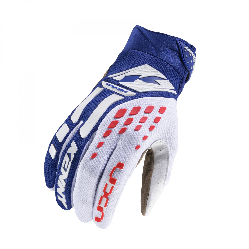 [251-2803011-0828] Guanti Track (8, Navy Red)